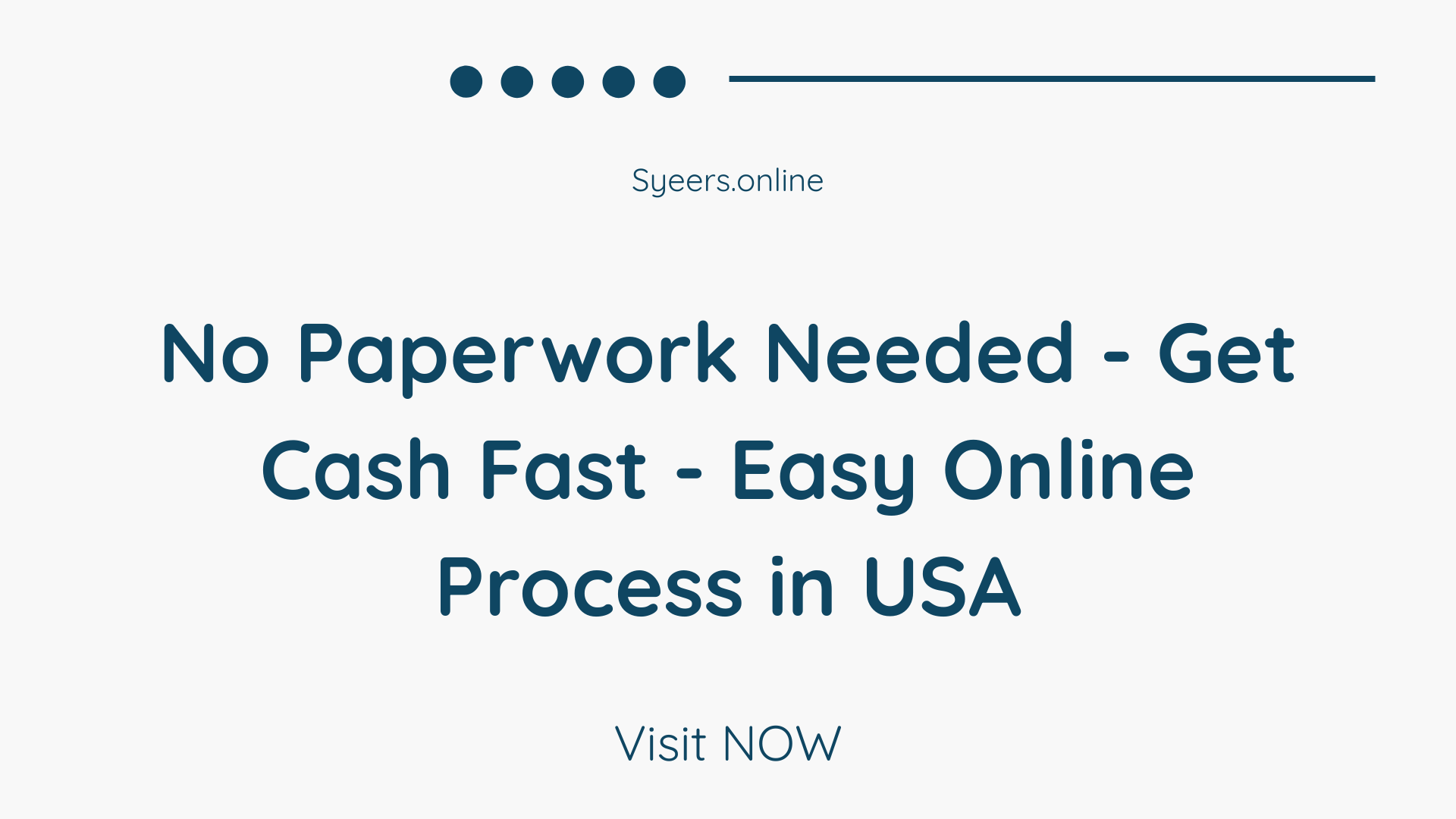 No Paperwork Needed - Get Cash Fast - Easy Online Process