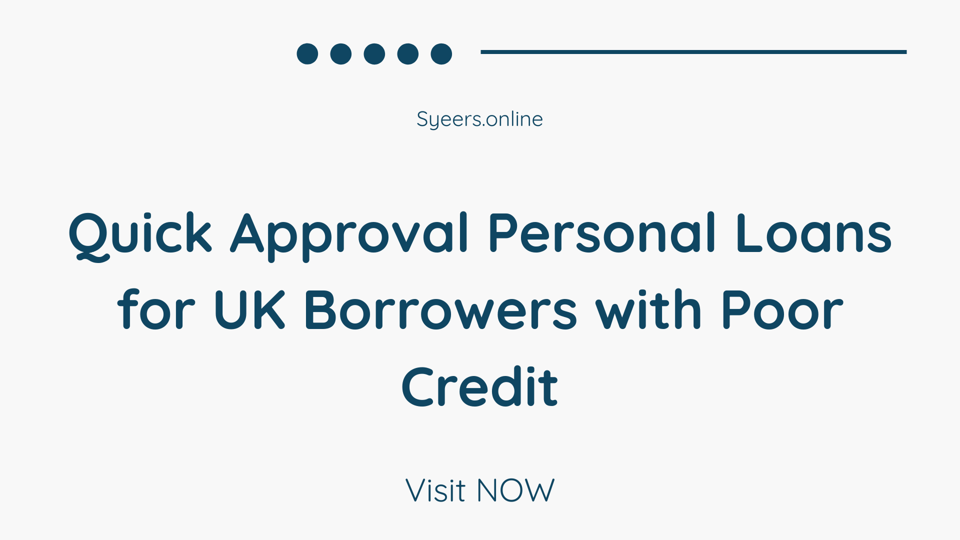 Quick Approval Personal Loans for UK Borrowers with Poor Credit